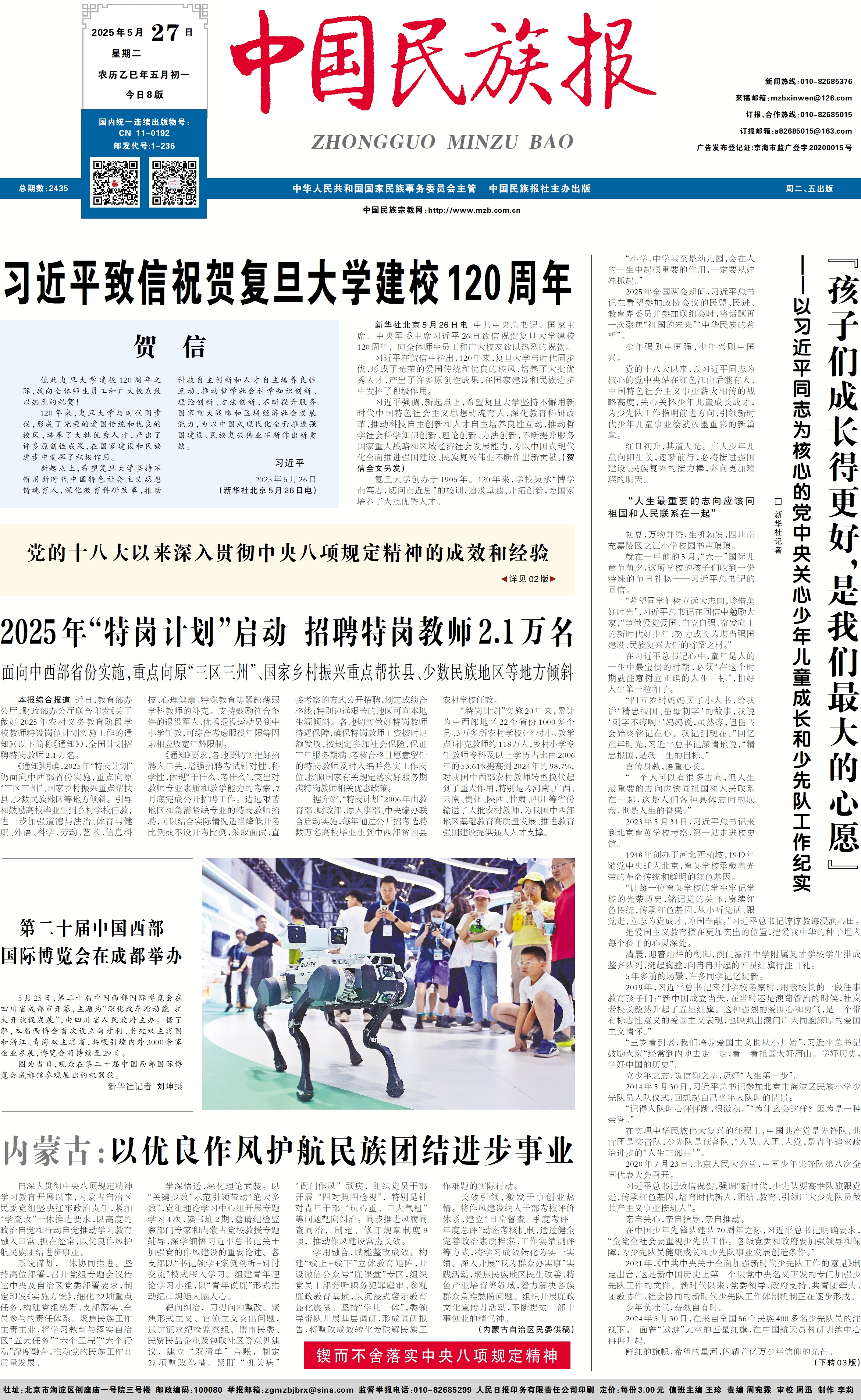 电子民族报跳转页